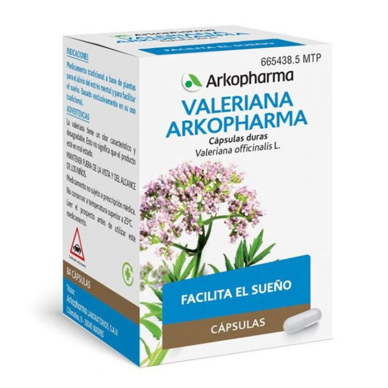 Valeriana en cápsulas de Arkopharma: prospecto y beneficios