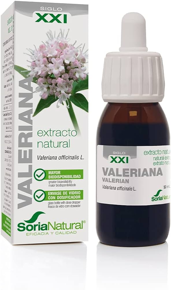 Valeriana en Gotas: Prospecto y Extracto de Valeriana Soria Natural
