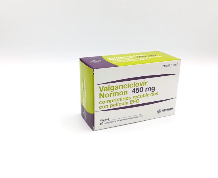 Valganciclovir 450 mg: Prospecto, dosis y efectos – Normon, comprimidos recubiertos con película EFG