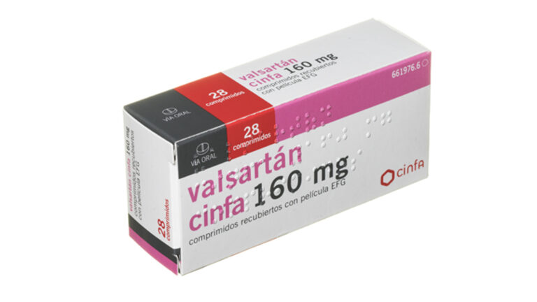 Valsartán 160 mg: prospecto, dosificación y efectos – Comprimidos recubiertos con película CINFA EFG