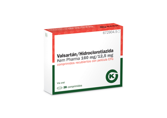 Valsartan hidroclorotiazida 160/12.5: Prospecto, dosis y efectos – Comprimidos recubiertos ALTER EFG