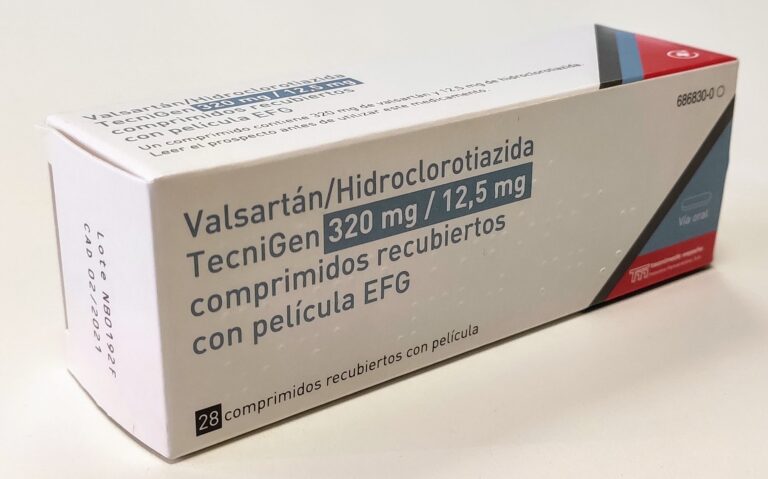 Valsartán Hidroclorotiazida Alter 320 mg/12,5 mg: prospecto, efectos secundarios e impotencia