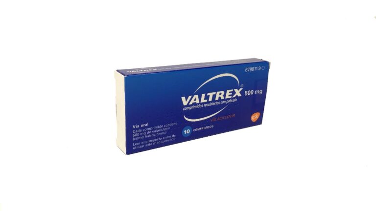 Valtrex 500 mg: Precio y Prospecto de los Comprimidos Recubiertos con Película de Valtrex 1.000 mg