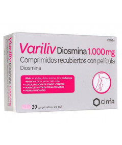 Variliv 1000 mg: Prospecto y Beneficios de la Diosmina Forte en Comprimidos Recubiertos