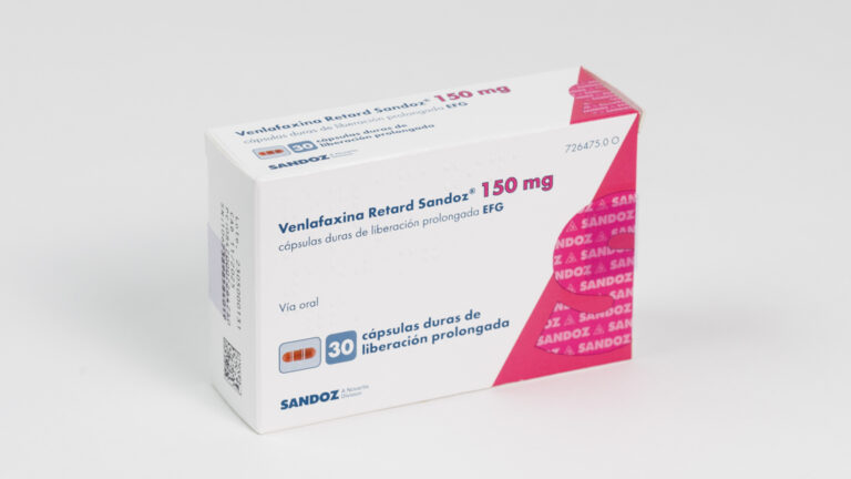 Venlafaxina 150 mg: Prospecto, cápsulas de liberación prolongada – Sandoz Farmacéutica