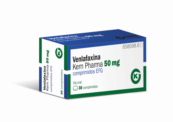 Venlafaxina 50 mg: Prospecto Ratiopharm, Comprimidos EFG