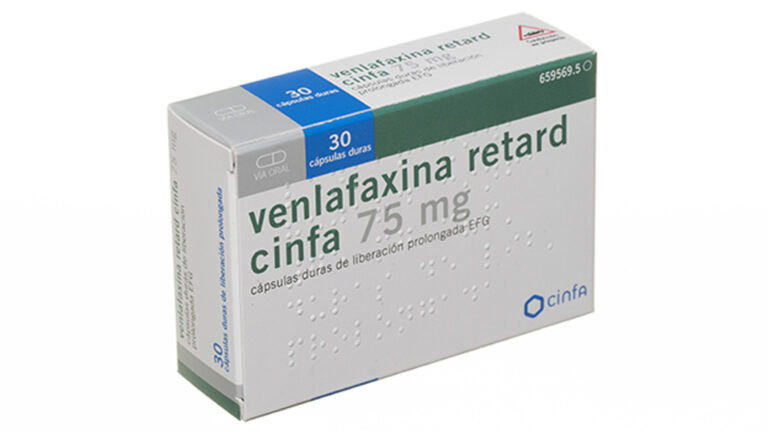 Venlafaxina 75 mg: Prospecto, efectos y dosificación de las cápsulas de liberación prolongada CINFA EFG