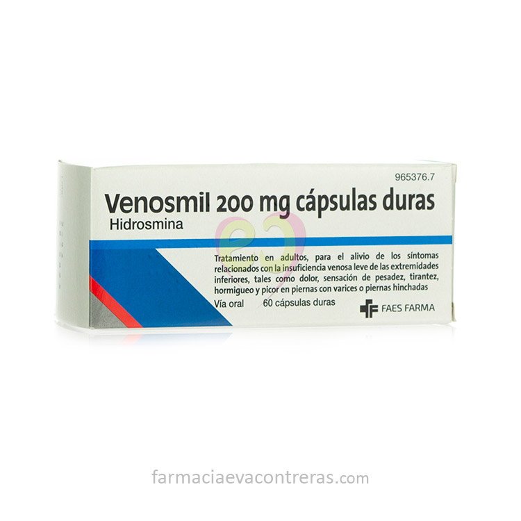 Venosmil 200 mg: Prospecto y Beneficios de las Cápsulas