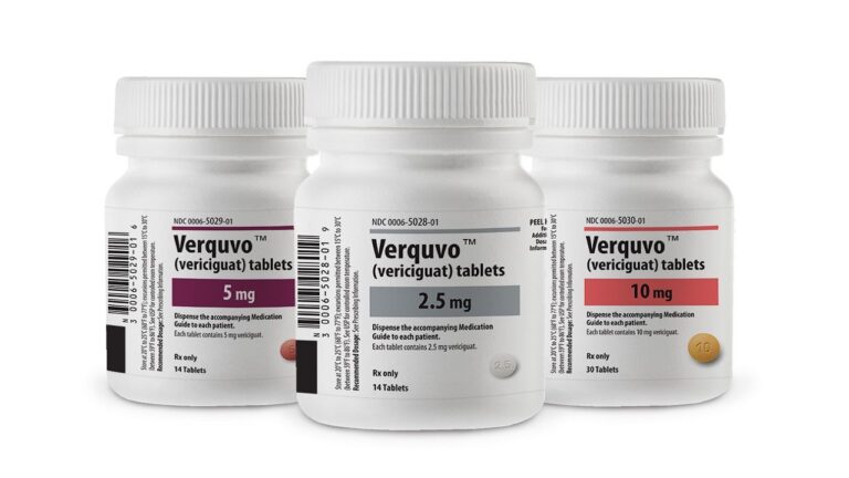 Vericiguat: Para qué sirve y cómo tomar Verquvo 2,5 mg comprimidos recubiertos con película