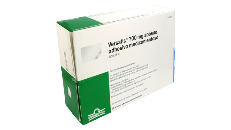 Versatis 700 mg: Apósito Hidrocoloide Adhesivo Medicamentoso (Indicaciones) – Ficha Técnica