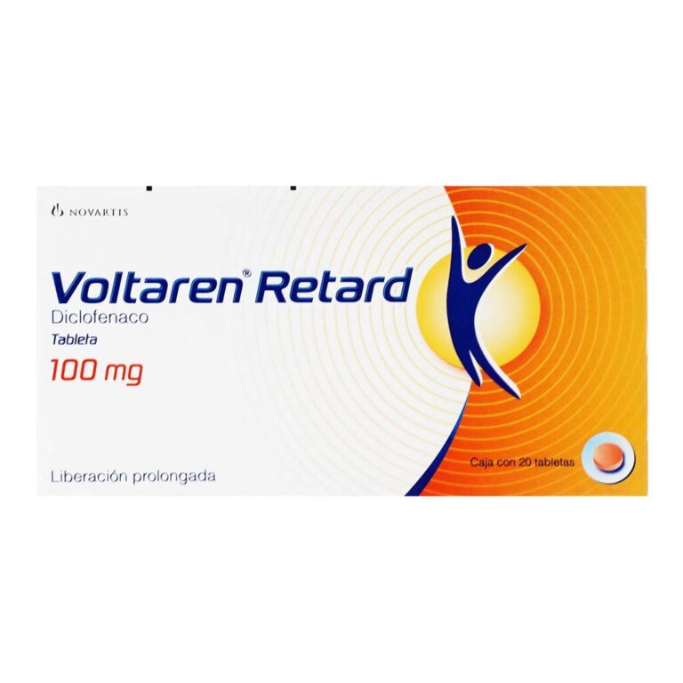 Voltaren Retard 100 mg: Precio, Información y Uso