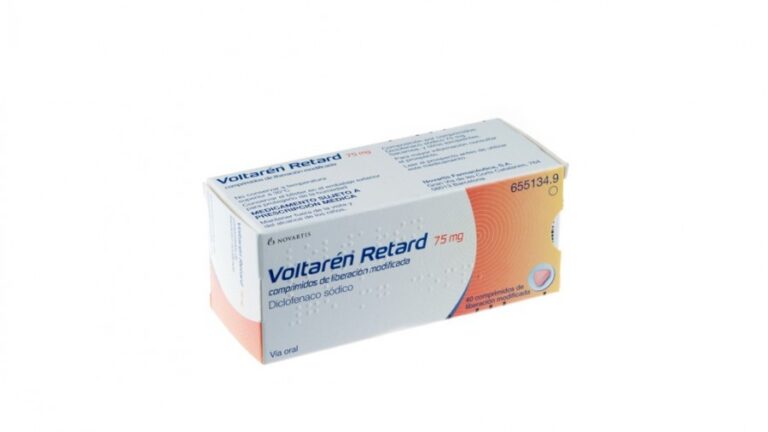 Voltarén Retard 75 mg sin receta: Prospecto y Comprimidos de Liberación Modificada