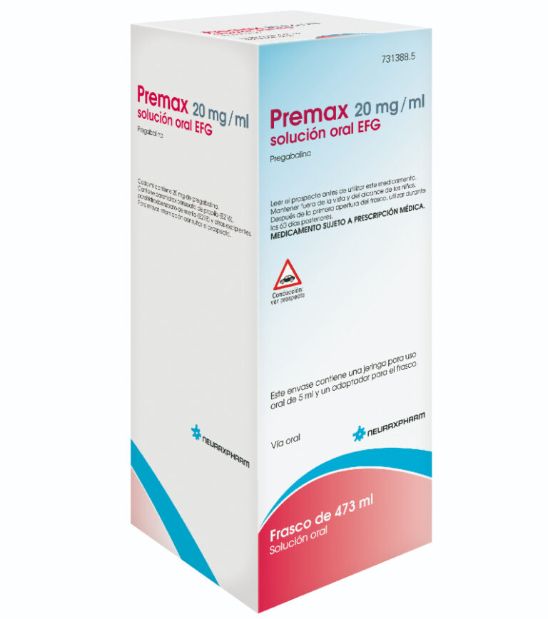 Wockhardt Pregabalina 20 mg/ml: Prospecto y características de la solución oral EFG