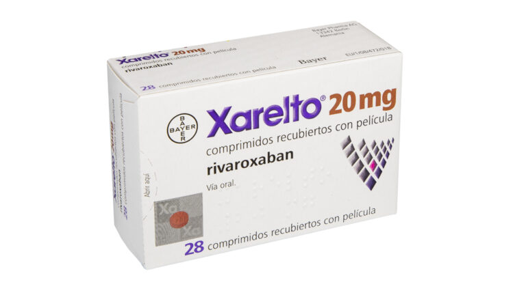 Xarelto 20 mg: Precio con receta y prospecto – Comprimidos recubiertos con película (28 comprimidos)