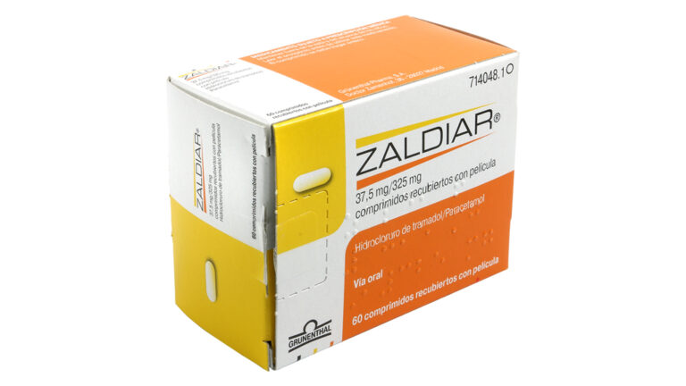 ZALDIAR Precio Sin Receta: Prospecto, Comprimidos Recubiertos 37,5 mg/325 mg