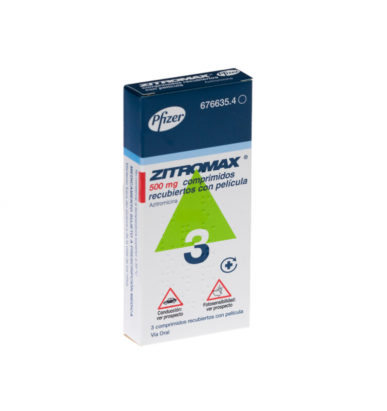 Zitromax 500 mg precio sin receta: Prospecto, dosis y más detalles