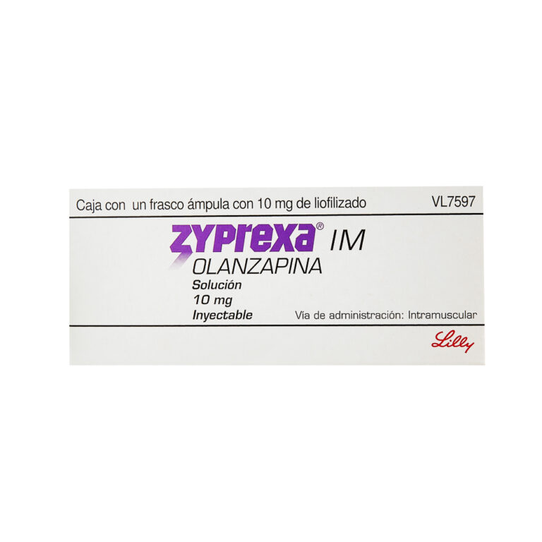 Zyprexa 10 mg: Ficha Técnica, Polvo para Solución Inyectable